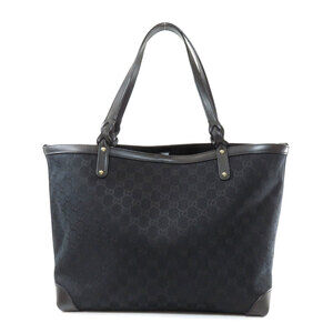 Gucci Tote Canvas Original black GG Shoulder Bag